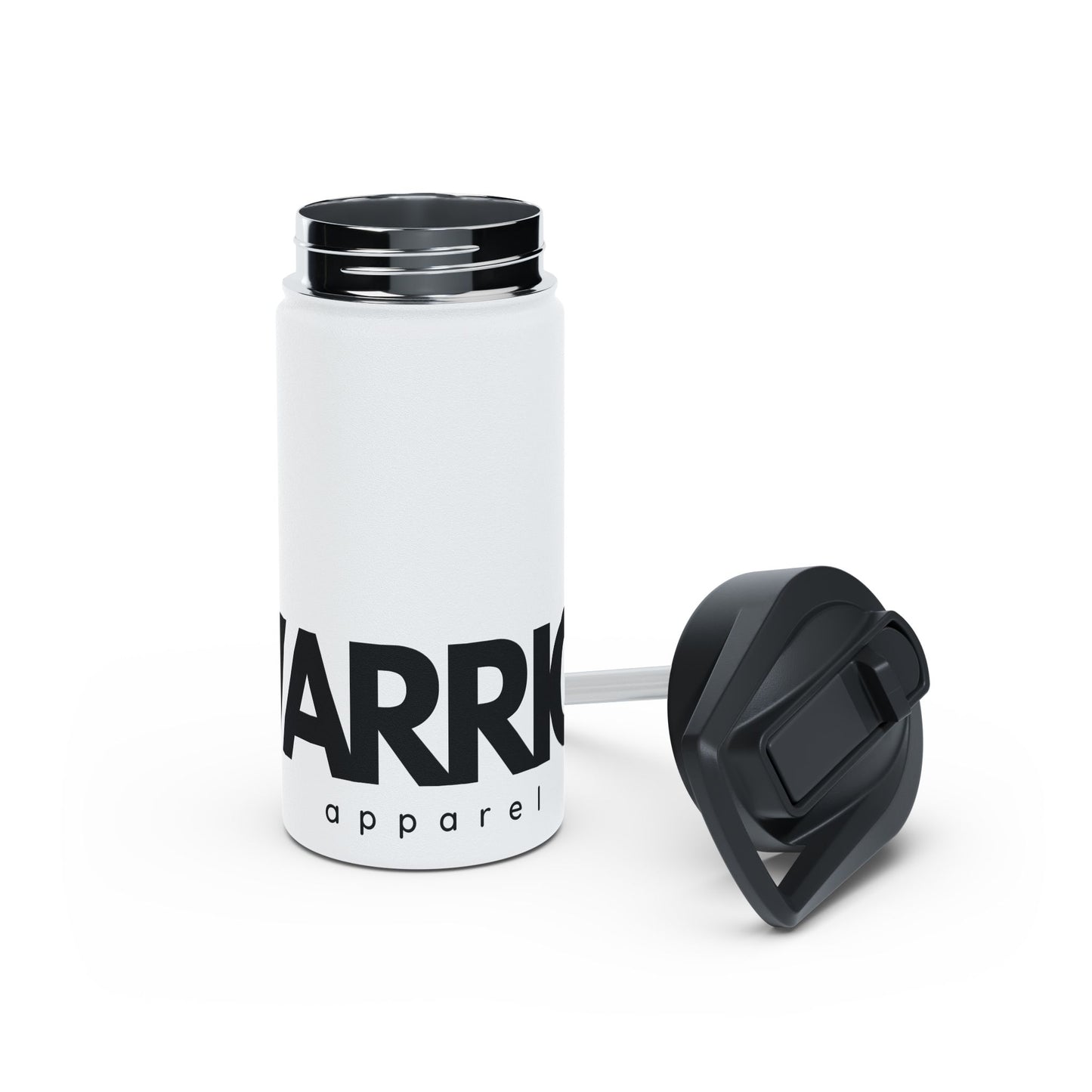 Warrior Apparel double-wall stainless steel Water Bottle, Standard Lid
