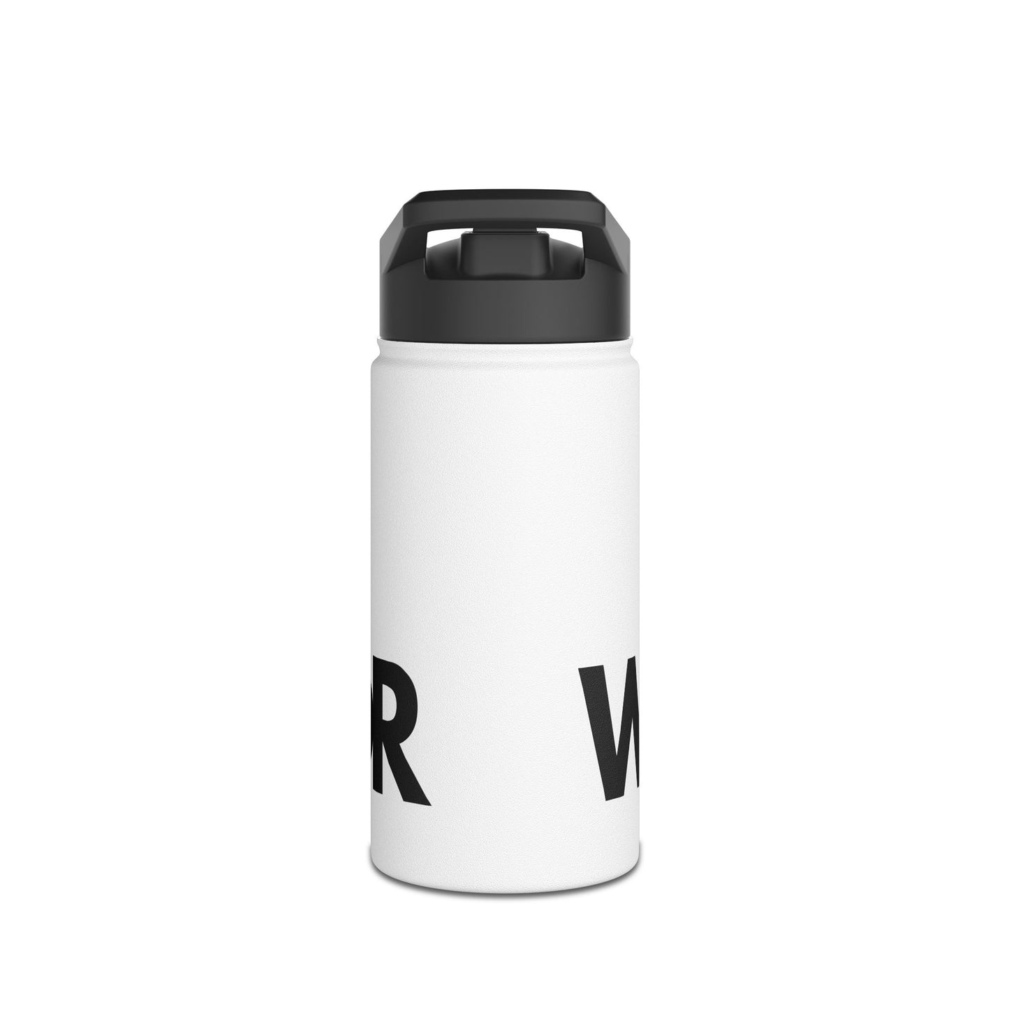 Warrior Apparel double-wall stainless steel Water Bottle, Standard Lid