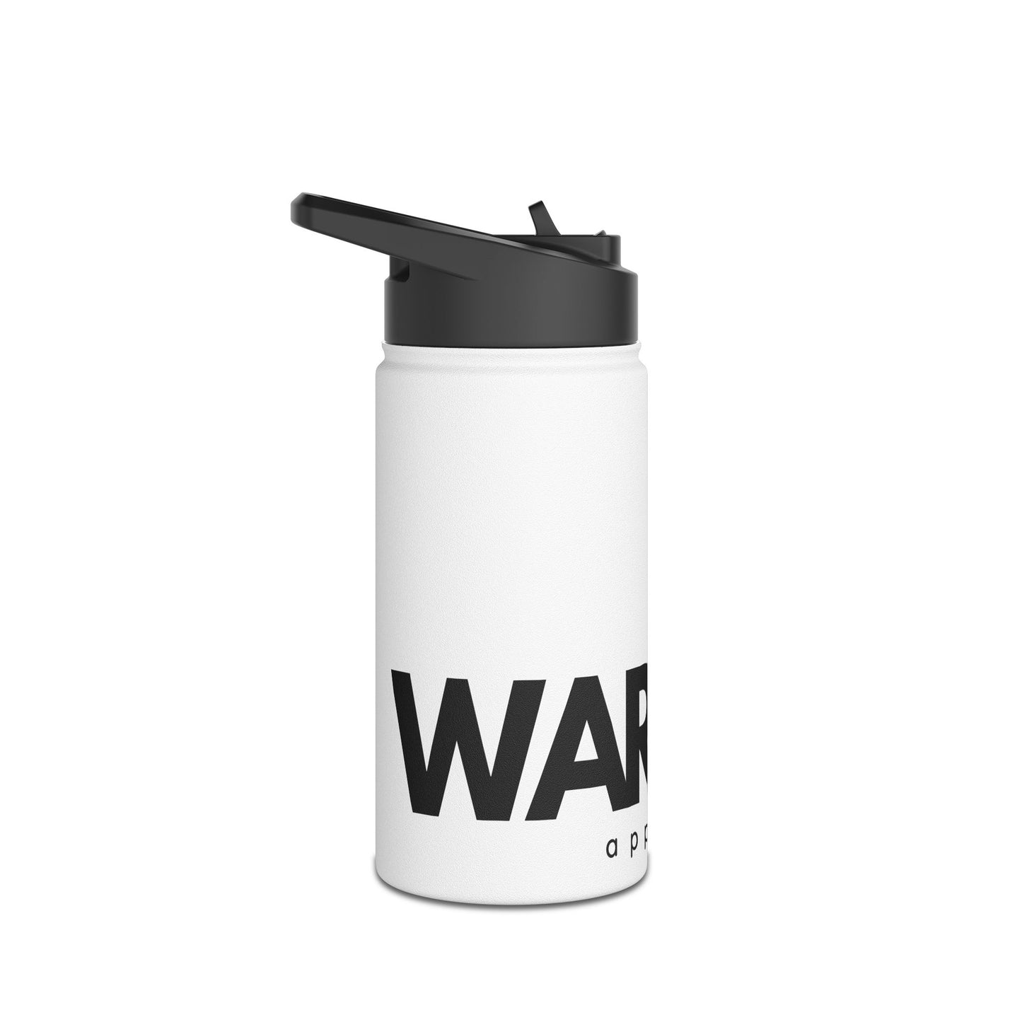 Warrior Apparel double-wall stainless steel Water Bottle, Standard Lid