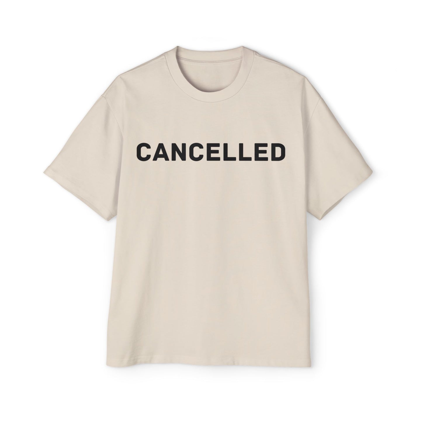 Warrior Apparel Cancelled Tee - 100% Cotton Oversized Tee