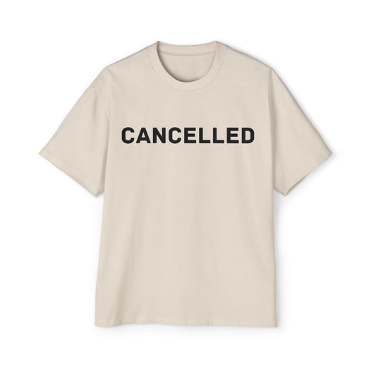 Warrior Apparel Cancelled Tee - 100% Cotton Oversized Tee